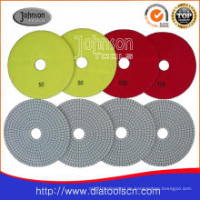 150mm Diamond White Wet Polishing Pad